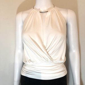 Marciano knit top with necklace